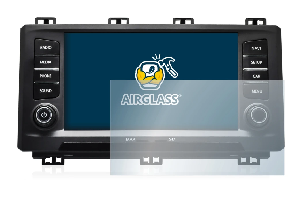 Image de l'appareil Seat Ateca 2017 avec une grande variété de protections d'écran.