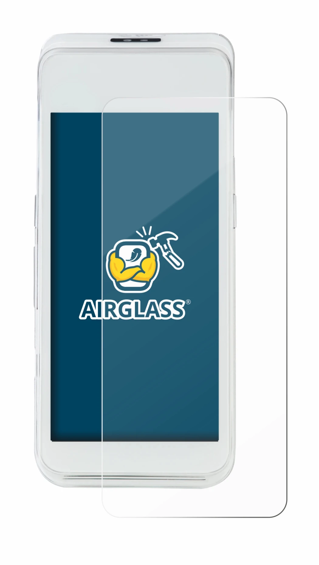 Image de l'appareil Pax A920 Pro avec une grande variété de protections d'écran.