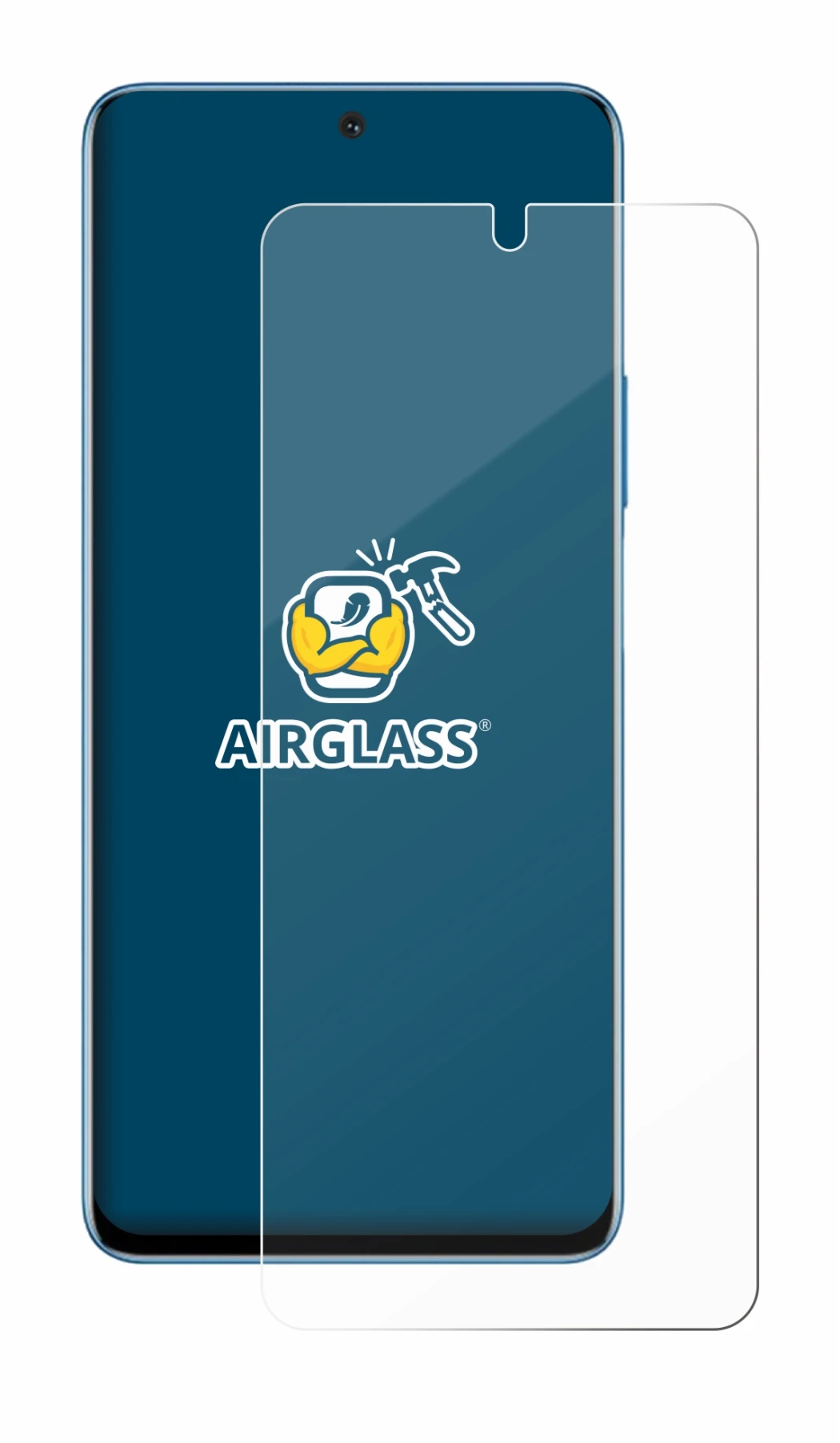 Image de l'appareil Honor Magic 4 Lite avec une grande variété de protections d'écran.