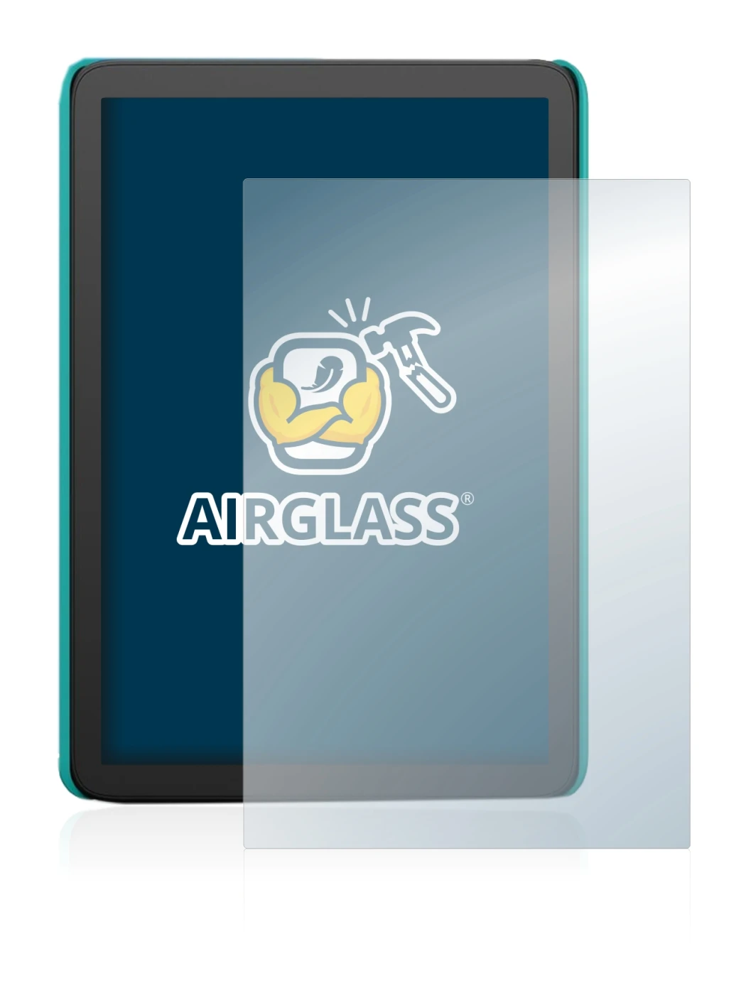 Image de l'appareil Amazon Kindle Kids (2022) avec une grande variété de protections d'écran.