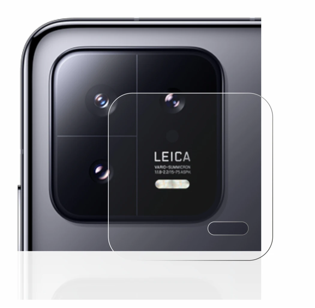 Image de l'appareil Xiaomi 13 (Caméra UNIQUEMENT) avec une grande variété de protections d'écran.