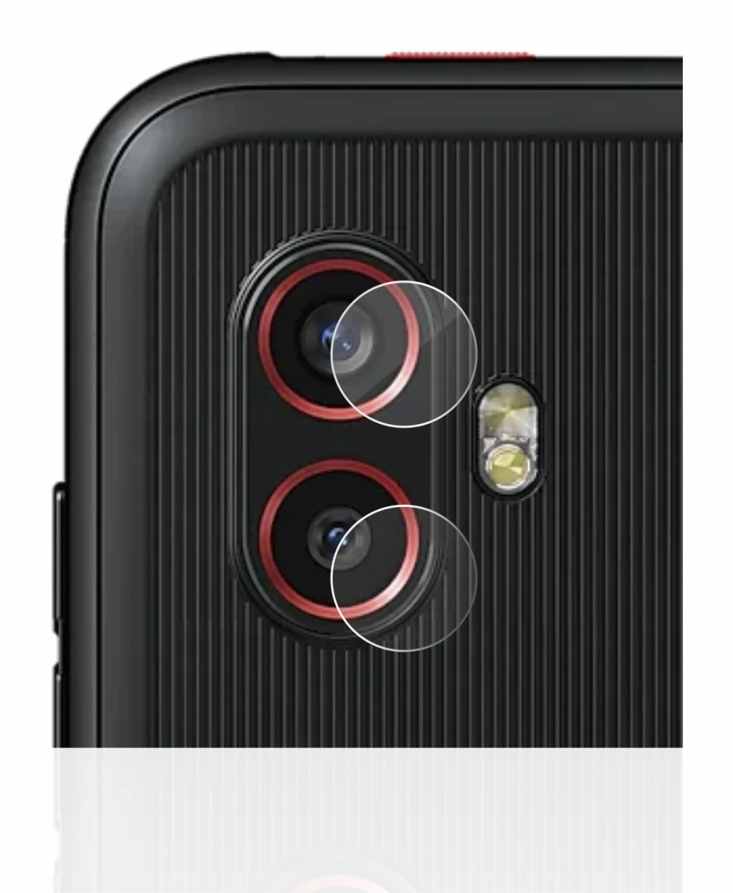 Image de l'appareil Samsung Galaxy XCover 6 Pro Enterprise Edition (Caméra UNIQUEMENT) avec une grande variété de protections 