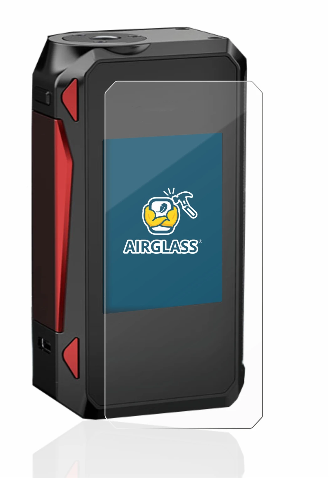 Image de l'appareil Smok G-Priv 4 avec une grande variété de protections d'écran.