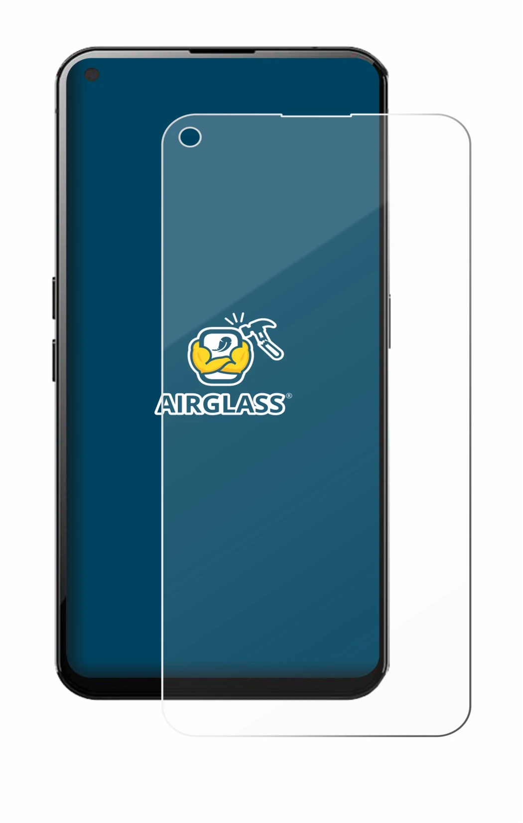 Image de l'appareil Unihertz Luna avec une grande variété de protections d'écran.