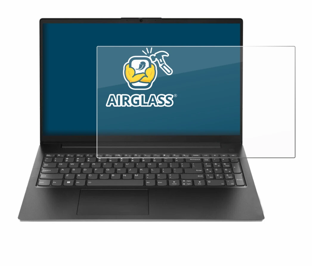 Image de l'appareil Lenovo V15 Gen 4 AMN avec une grande variété de protections d'écran.