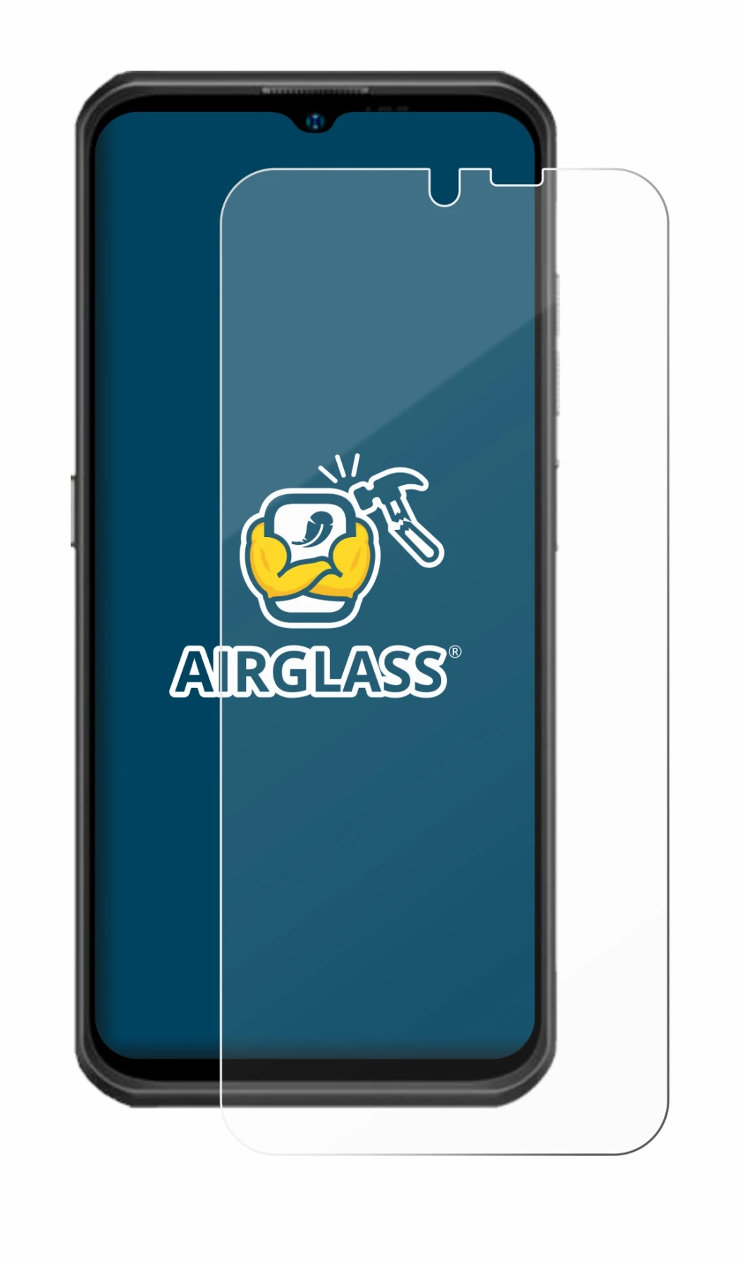Image de l'appareil Ulefone Armor 17 Pro avec une grande variété de protections d'écran.