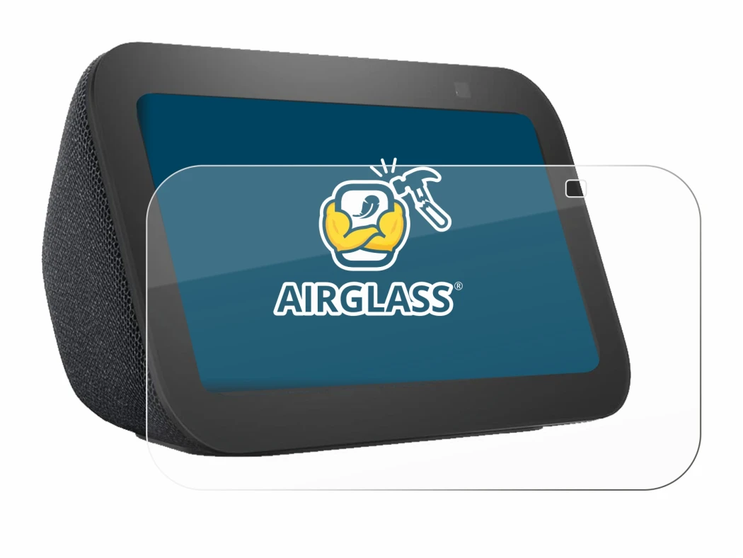 Image de l'appareil Amazon Echo Show 5 (3ème Gen.) avec une grande variété de protections d'écran.