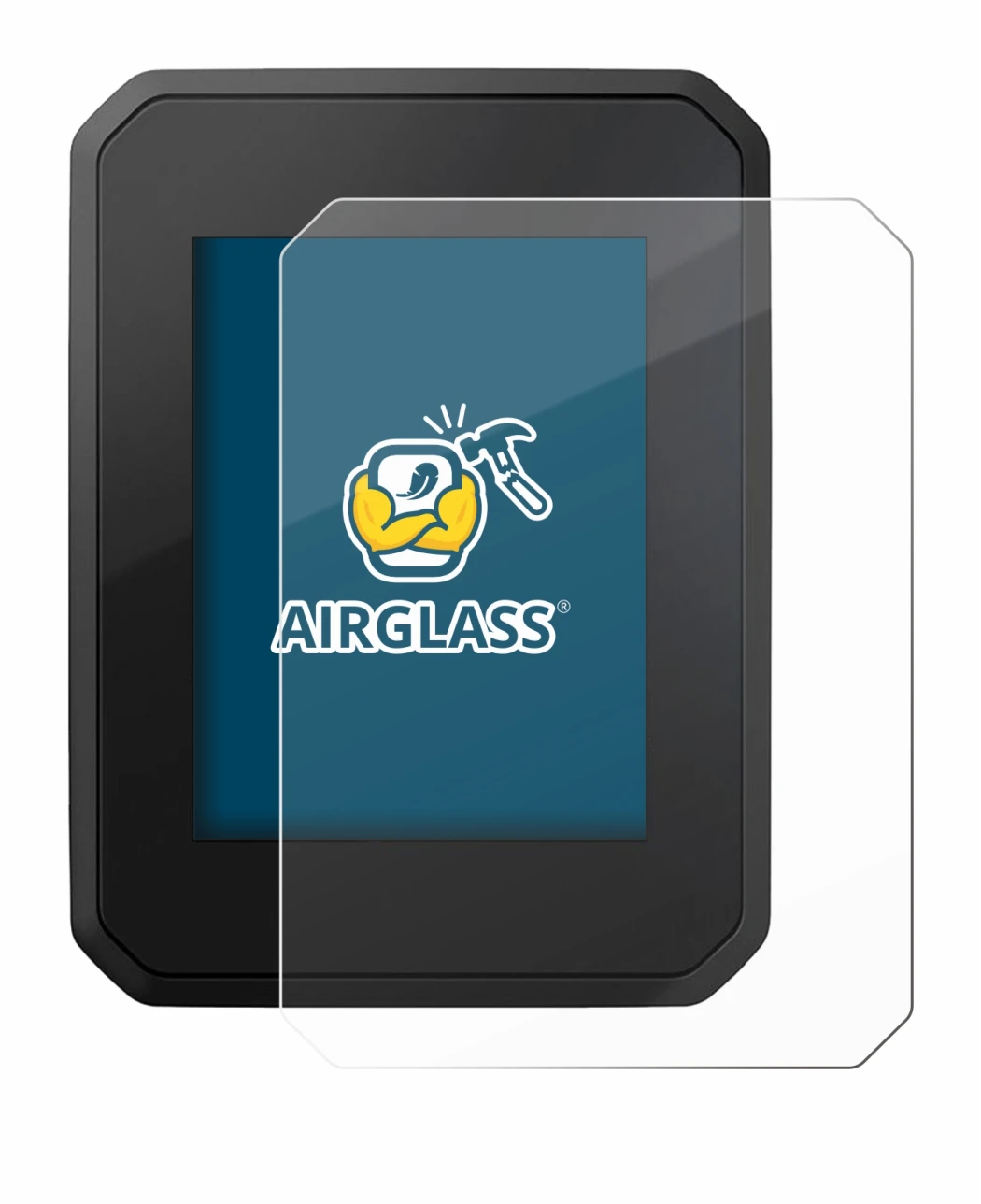 Image de l'appareil FIT Display Compact avec une grande variété de protections d'écran.