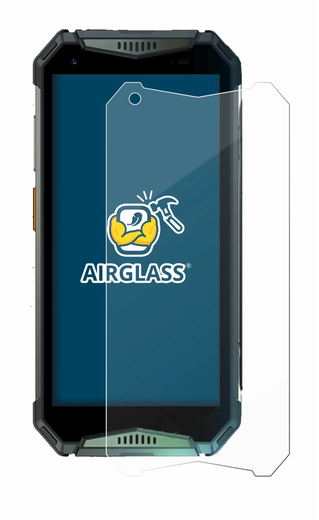 Image de l'appareil Ulefone Armor 20WT avec une grande variété de protections d'écran.