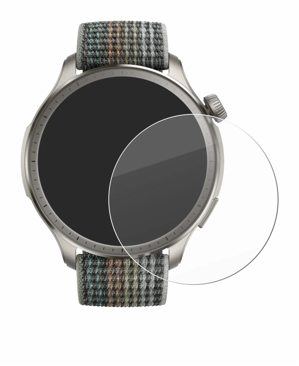 Image de l'appareil Huami Amazfit Balance avec une grande variété de protections d'écran.