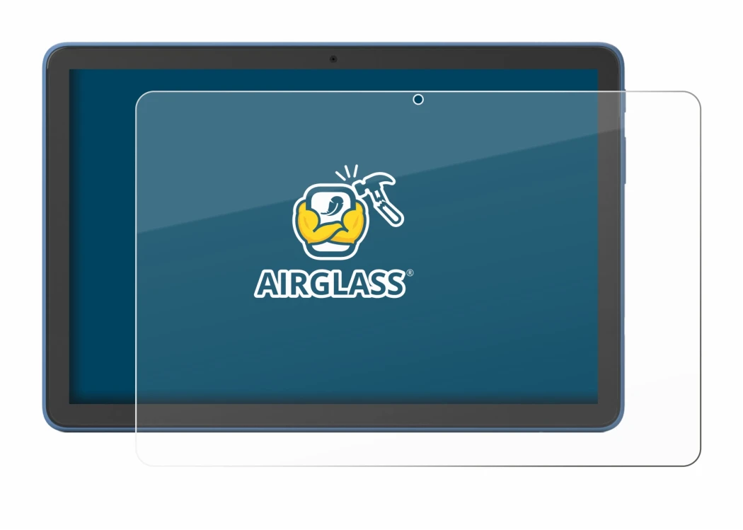 Image de l'appareil Amazon Fire HD 10 2023 (13e Gen.) avec une grande variété de protections d'écran.
