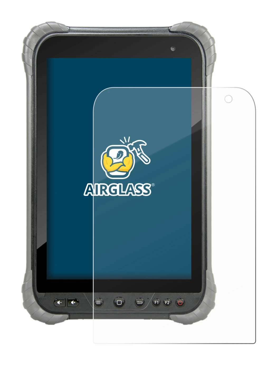 Image de l'appareil Juniper Systems Cedar CT8X2 avec une grande variété de protections d'écran.