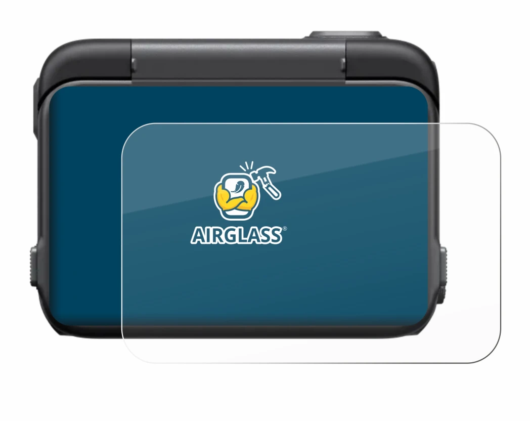 Image de l'appareil Insta360 Ace Pro avec une grande variété de protections d'écran.