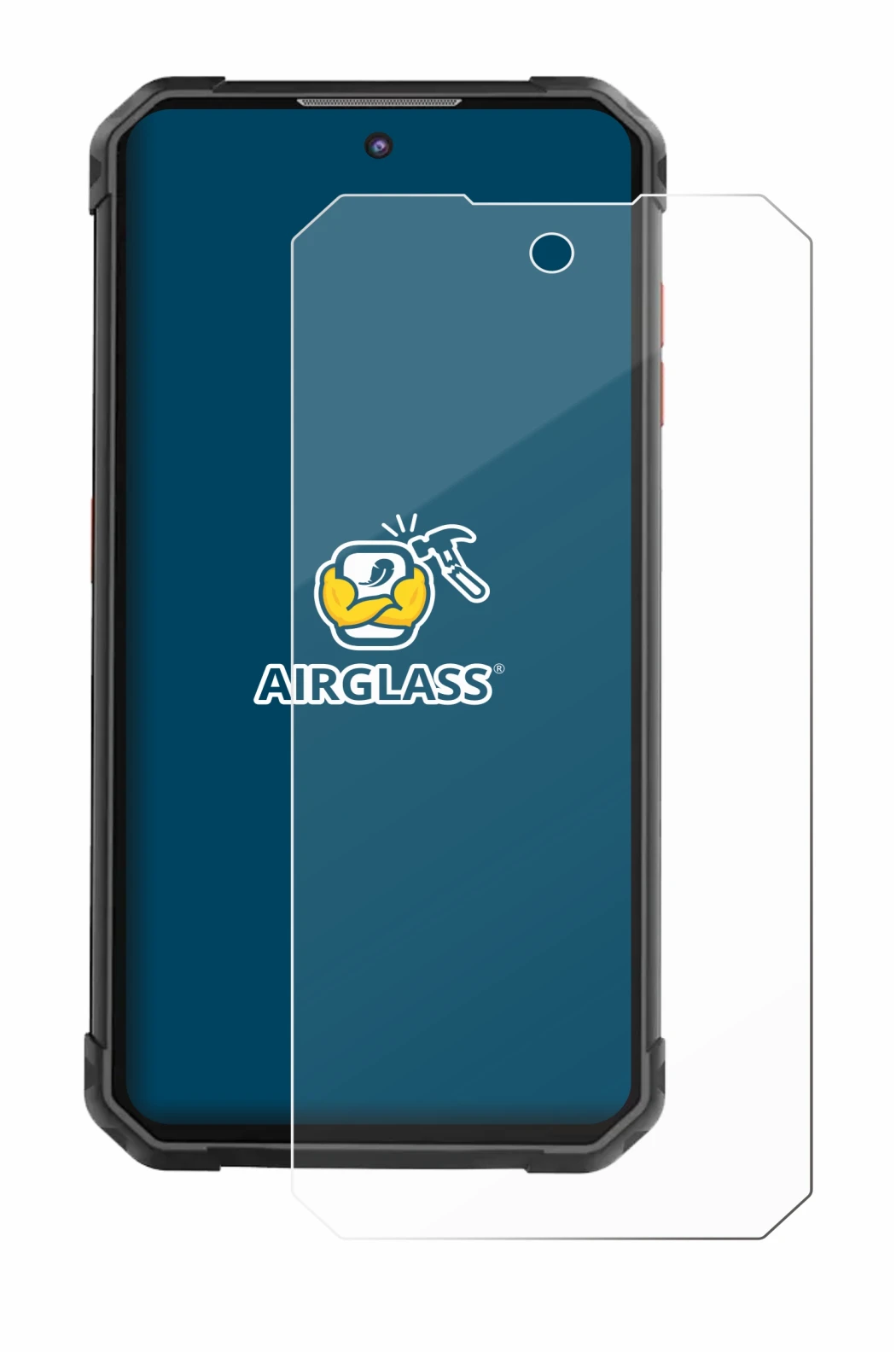 Image de l'appareil iiiF150 B2 Pro avec une grande variété de protections d'écran.