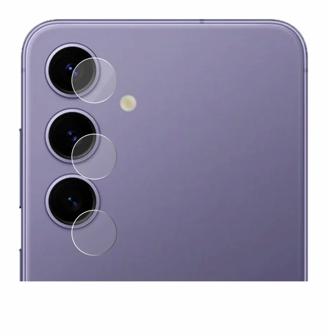 Image de l'appareil Samsung Galaxy S24 (Caméra UNIQUEMENT) avec une grande variété de protections d'écran.