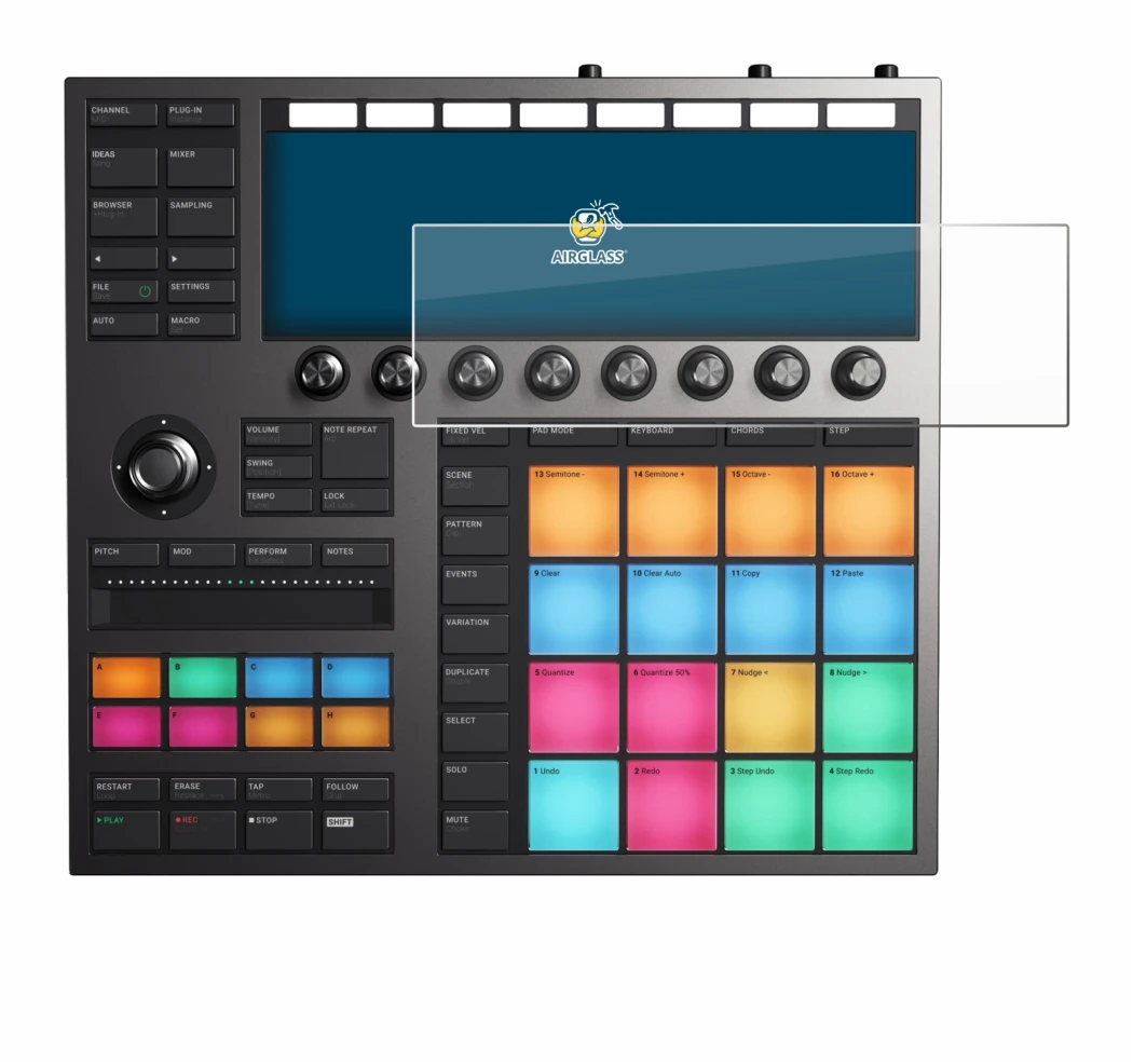 Image de l'appareil Native Instruments Maschine + avec une grande variété de protections d'écran.