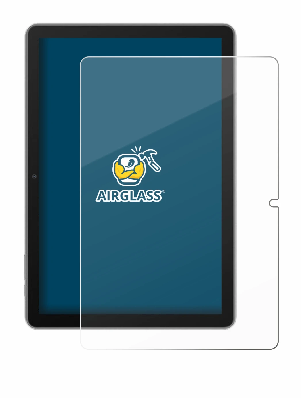 Image de l'appareil Blackview Tab 70 avec une grande variété de protections d'écran.