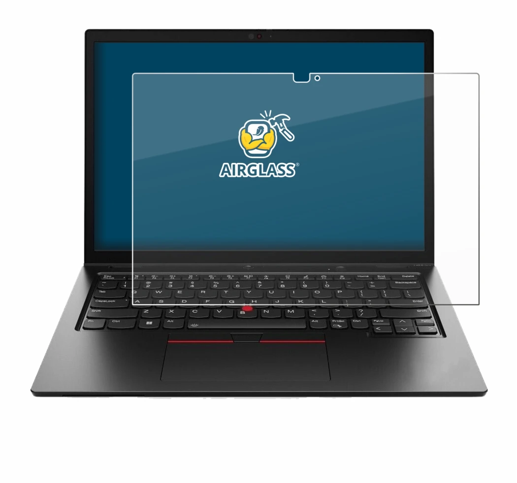 Image de l'appareil Lenovo ThinkPad L13 2-in-1 Gen 5 avec une grande variété de protections d'écran.
