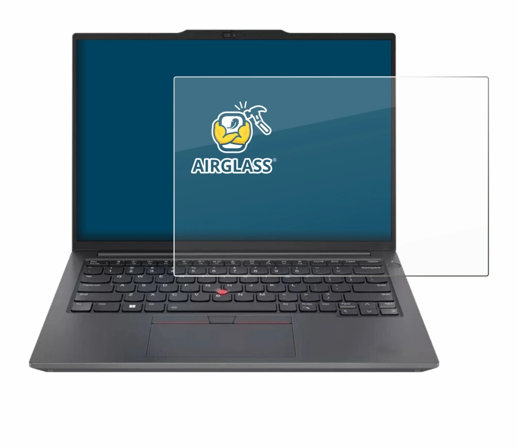 Image de l'appareil Lenovo ThinkPad E14 Gen 6 avec une grande variété de protections d'écran.