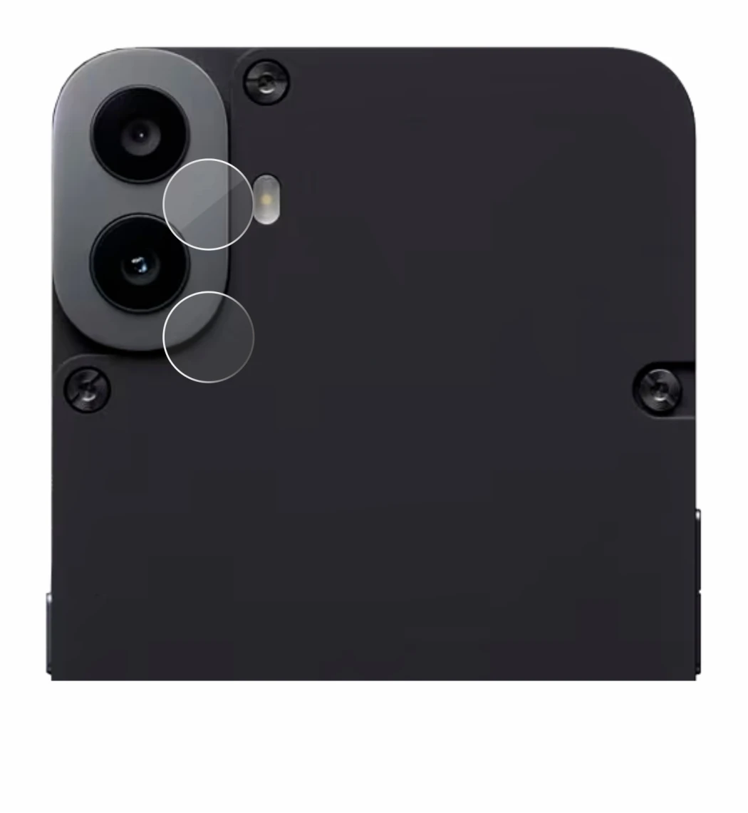 Image de l'appareil Nothing CMF Phone 1 (Caméra UNIQUEMENT) avec une grande variété de protections d'écran.