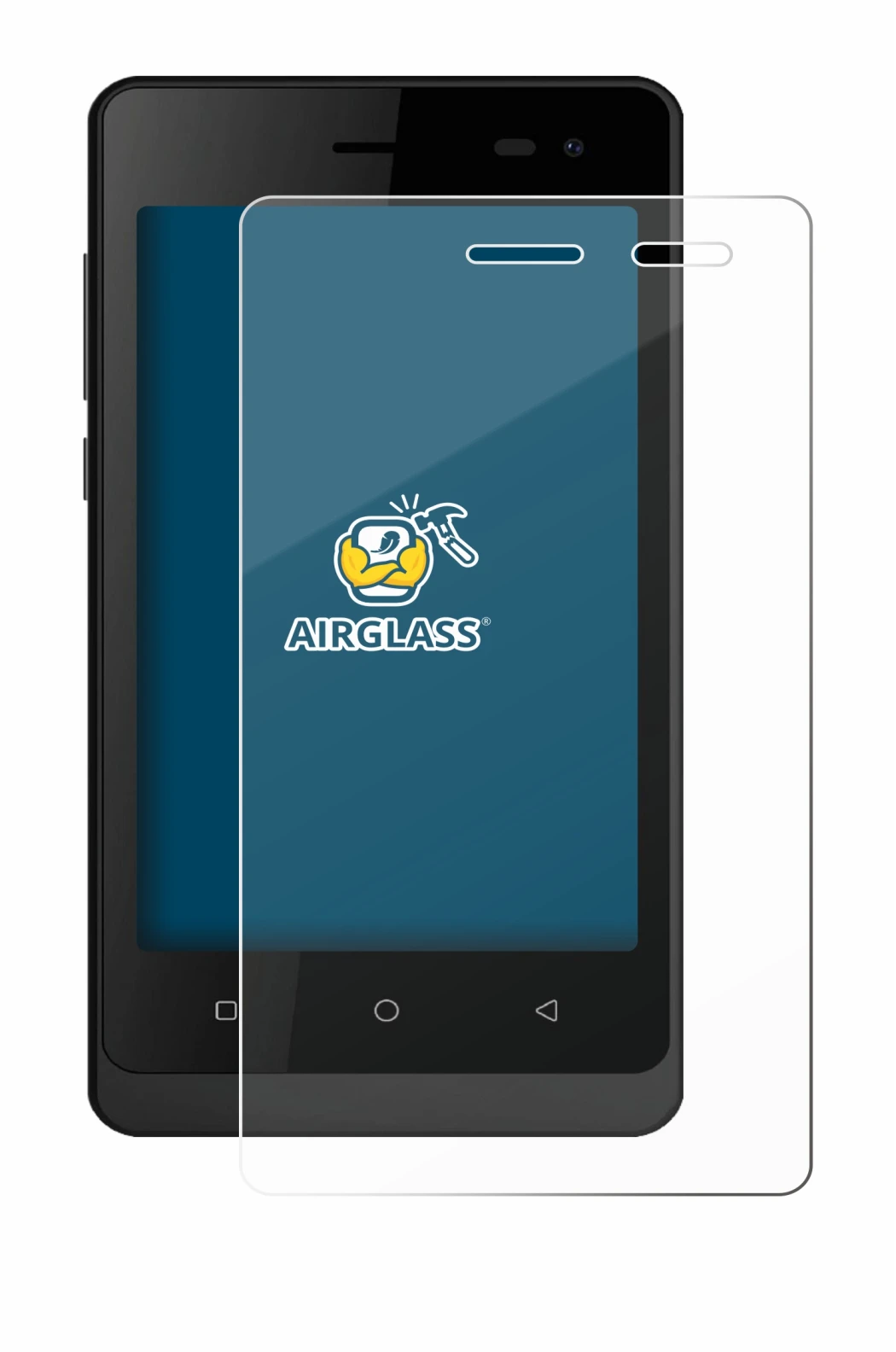 Image de l'appareil Logicom Wave 2 avec une grande variété de protections d'écran.