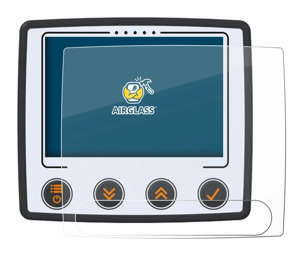 Image de l'appareil Skytraxx 5 Mini avec une grande variété de protections d'écran.