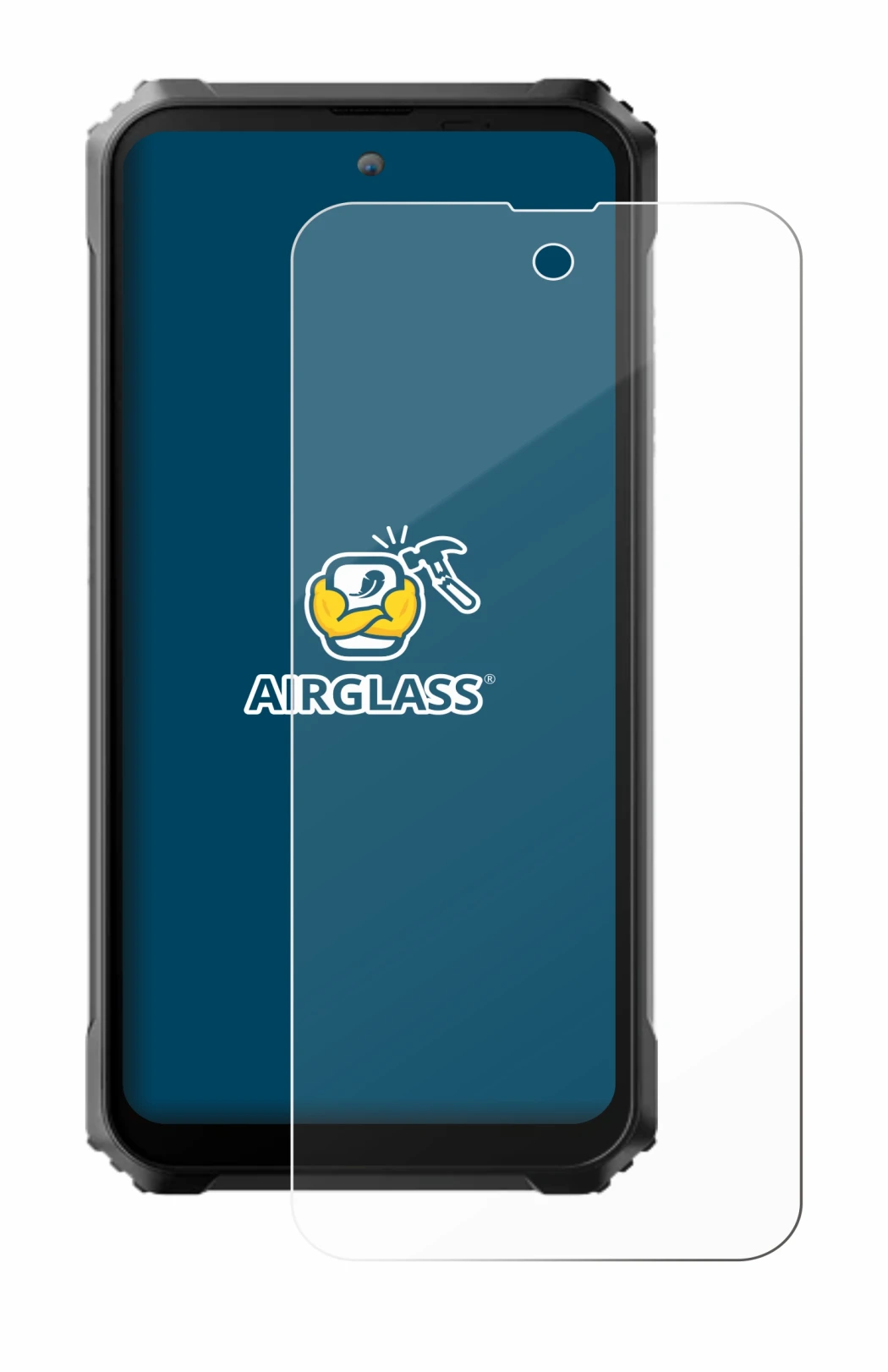 Image de l'appareil Blackview BL9000 Pro avec une grande variété de protections d'écran.
