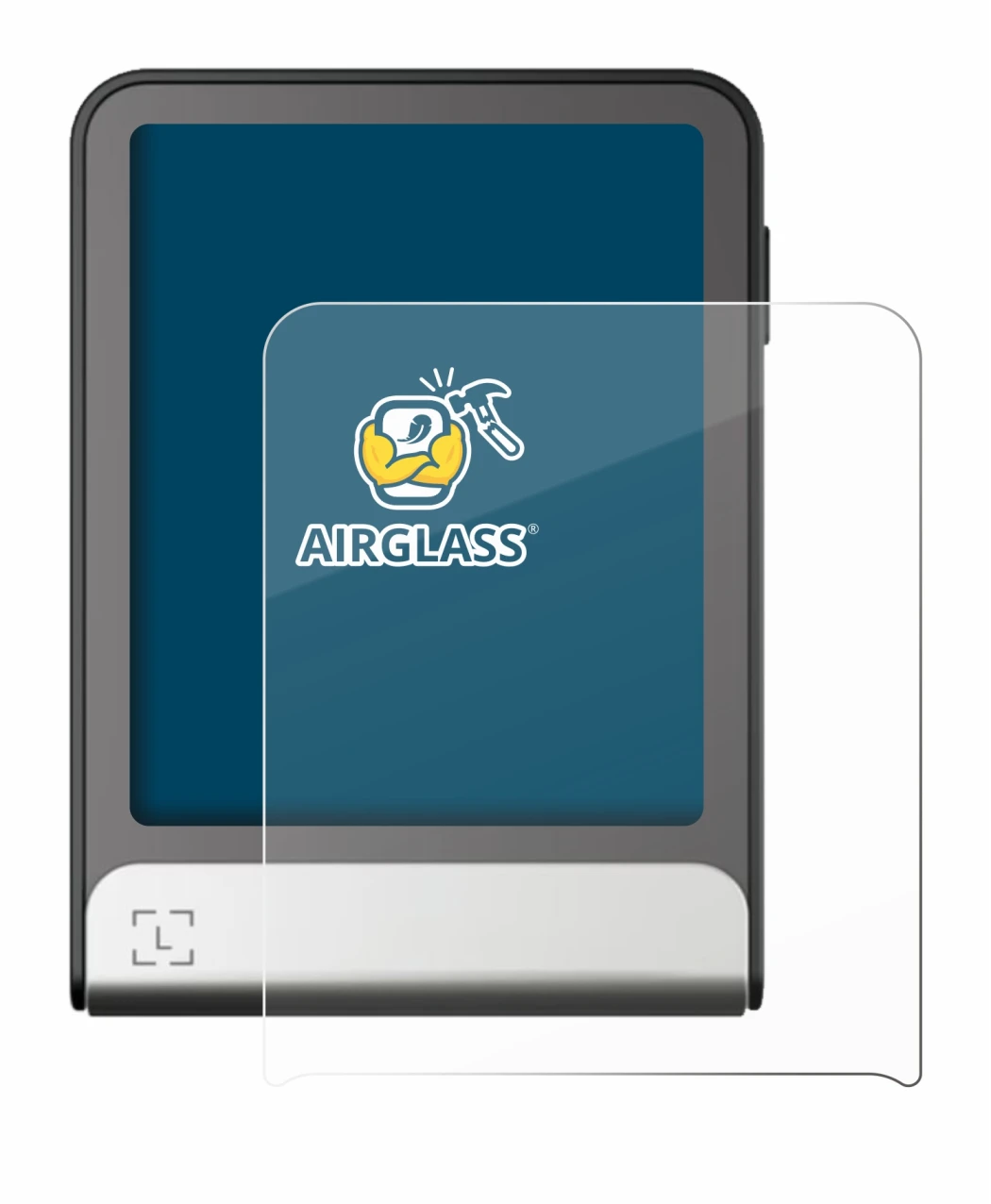 Image de l'appareil Ledger Flex avec une grande variété de protections d'écran.