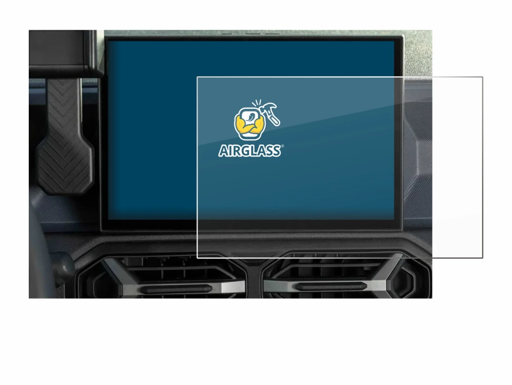 Image de l'appareil Dacia Duster Infotainment System (2024) avec une grande variété de protections d'écran.