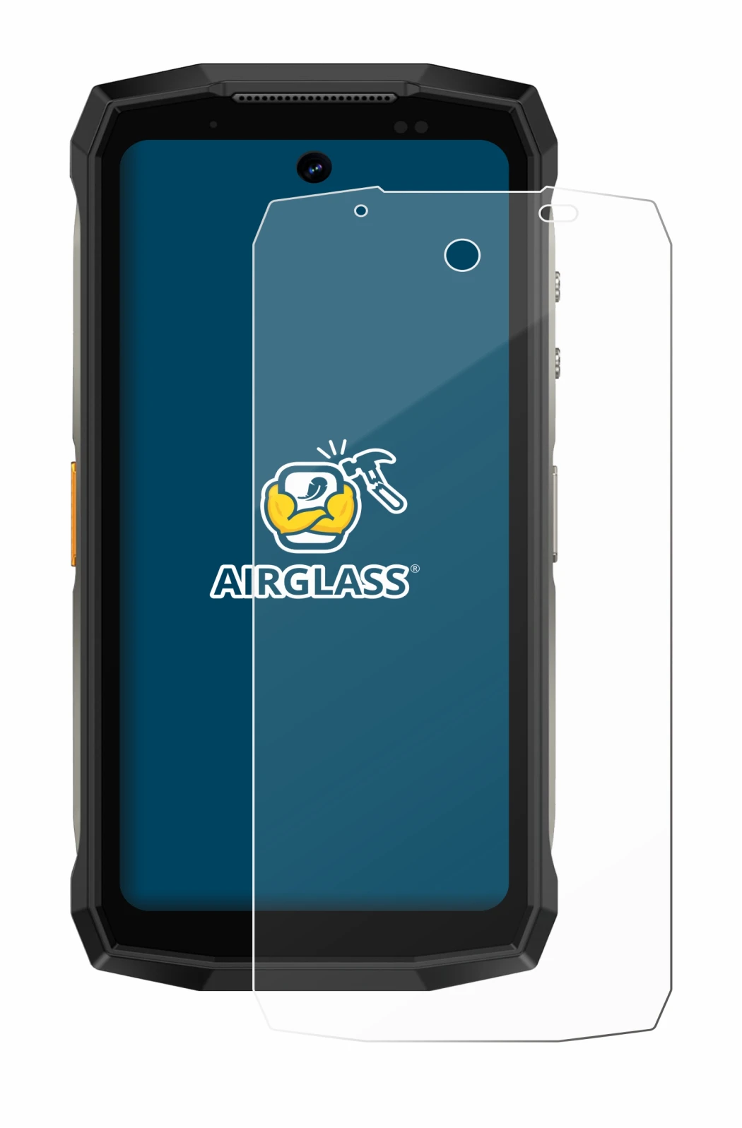 Image de l'appareil Ulefone Armor Mini 20 Pro avec une grande variété de protections d'écran.