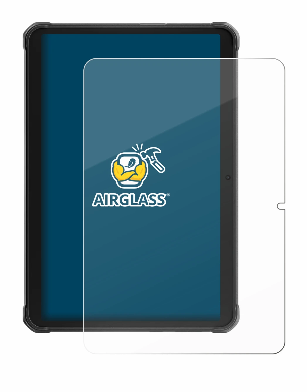 Image de l'appareil Hotwav R8 avec une grande variété de protections d'écran.