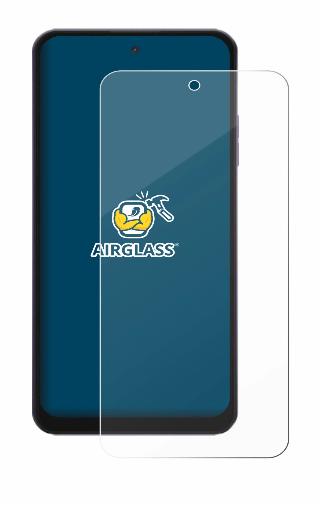 Image de l'appareil Hotwav Note 13 Max avec une grande variété de protections d'écran.