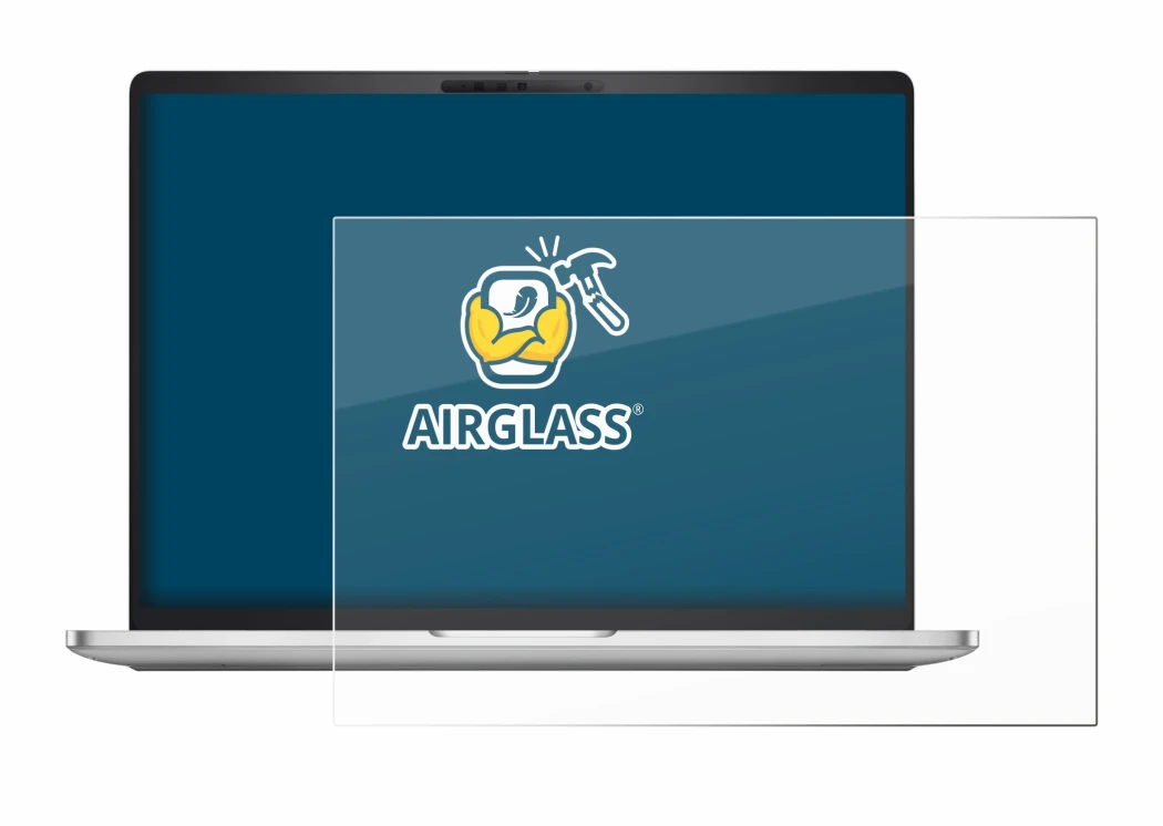 Image de l'appareil Dell Pro 16 Plus PB16250 avec une grande variété de protections d'écran.