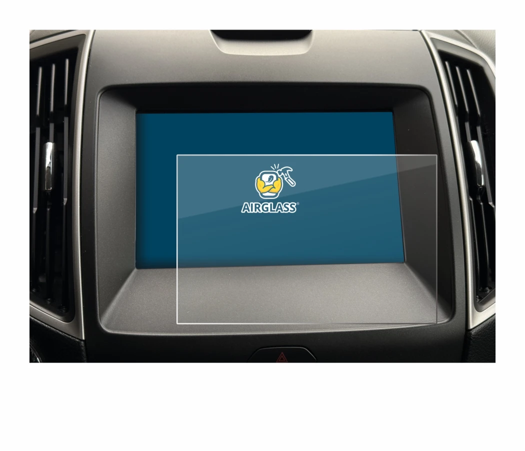 Image de l'appareil Ford Galaxy Infotainment Sync 3 (2019) avec une grande variété de protections d'écran.