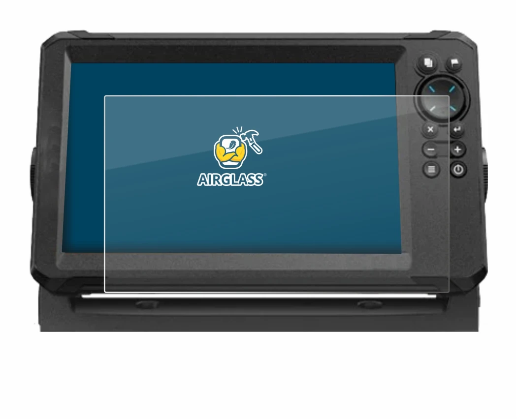 Image de l'appareil Lowrance Eagle 9 avec une grande variété de protections d'écran.