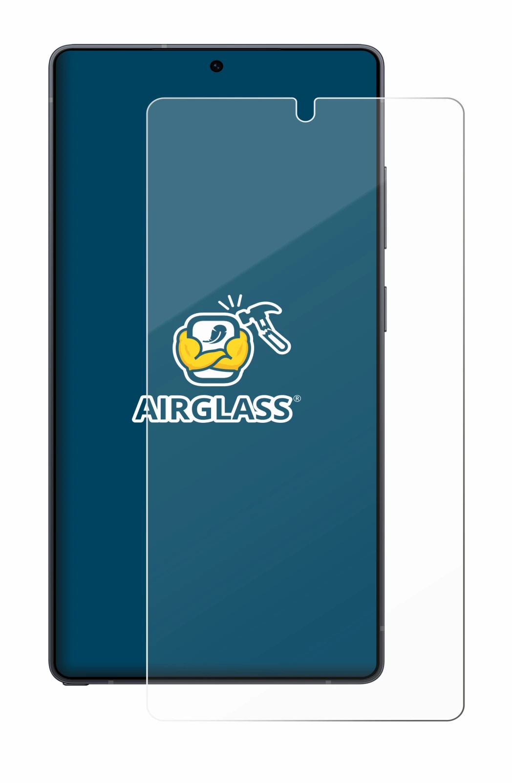 Image de l'appareil Samsung Galaxy S25 Ultra Enterprise Edition avec une grande variété de protections d'écran.