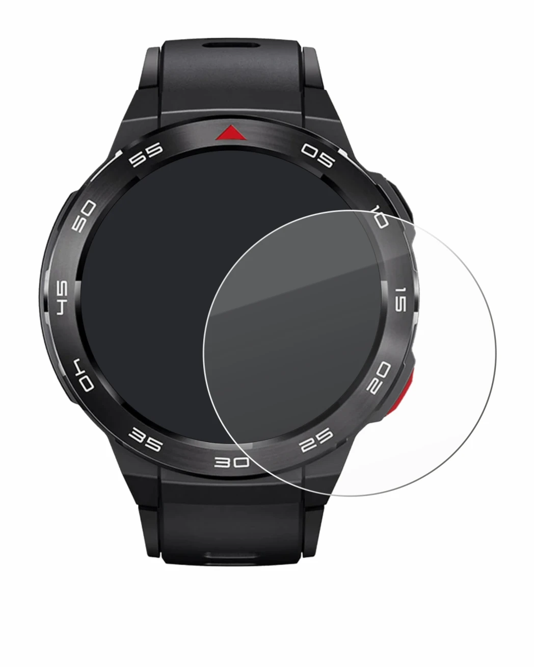 Image de l'appareil Xiaomi Mibro GS Pro avec une grande variété de protections d'écran.