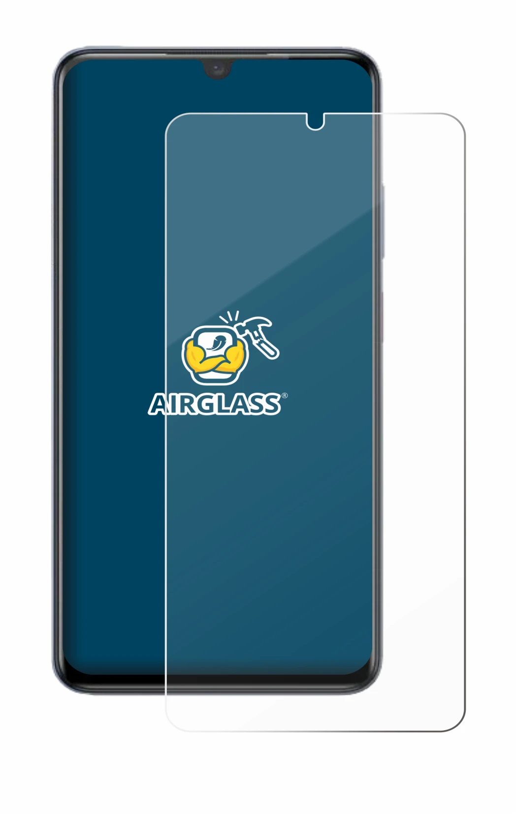 Image de l'appareil ZTE Blade V70 Max avec une grande variété de protections d'écran.
