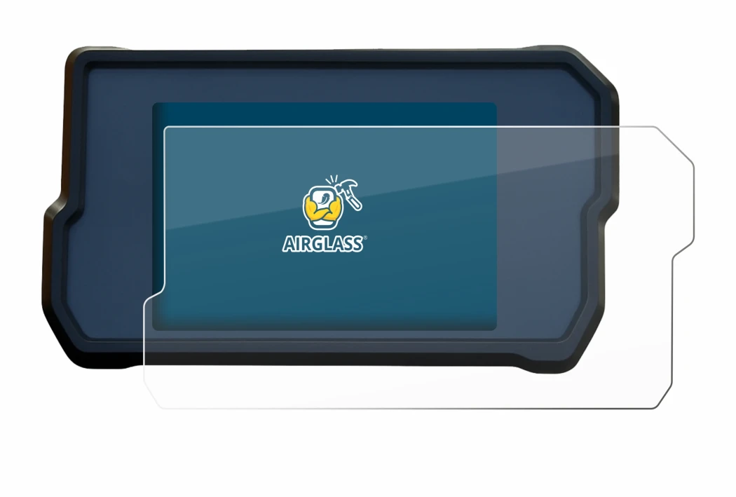 Image de l'appareil KTM RC125 / RC390 2022+ avec une grande variété de protections d'écran.