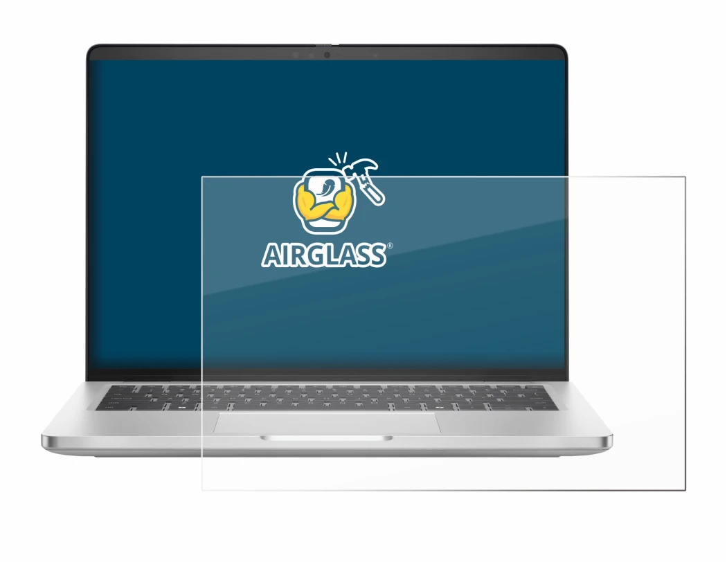 Image de l'appareil Dell Pro 14 Plus PB14250 avec une grande variété de protections d'écran.