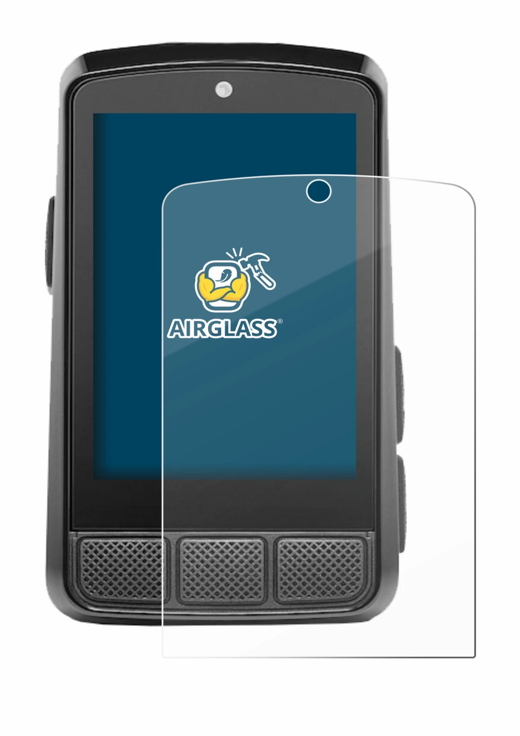 Image de l'appareil Wahoo Elemnt Bolt 3 avec une grande variété de protections d'écran.