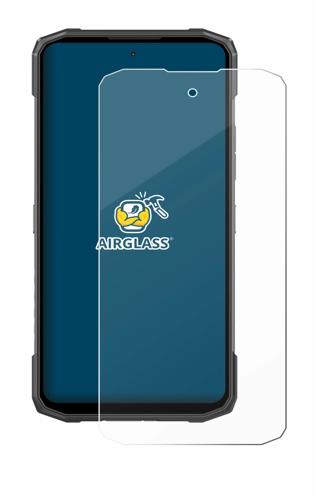 Image de l'appareil Doogee Blade 20 Turbo avec une grande variété de protections d'écran.