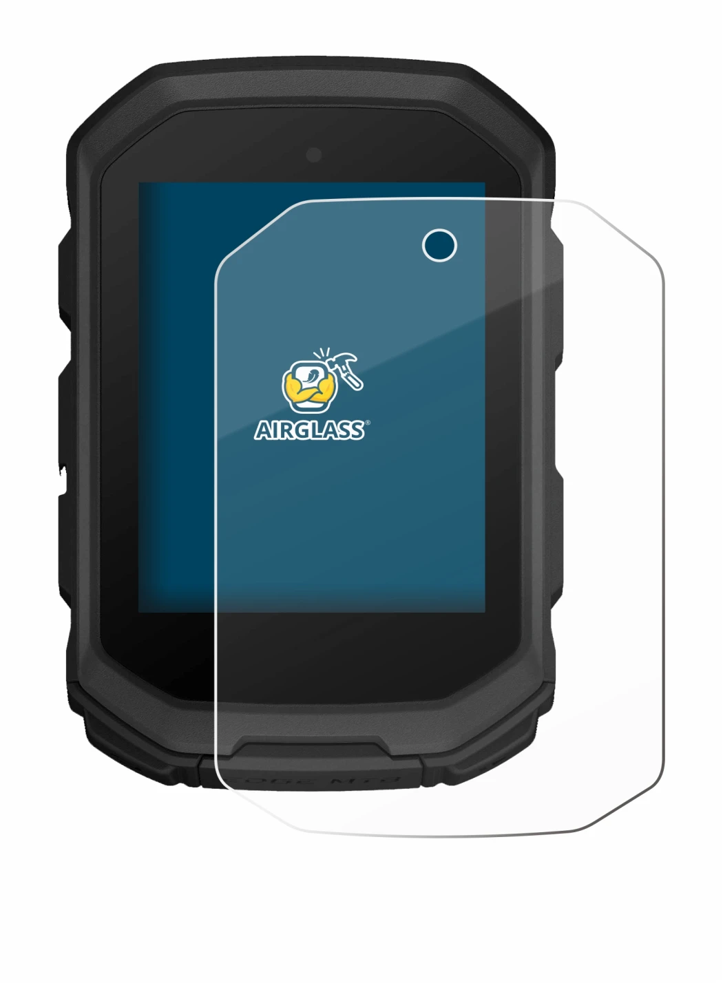 Image de l'appareil Garmin Edge MTB avec une grande variété de protections d'écran.