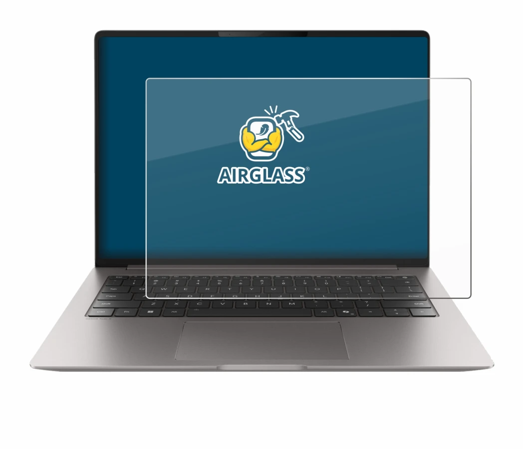 Image de l'appareil Honor MagicBook Pro 14 avec une grande variété de protections d'écran.