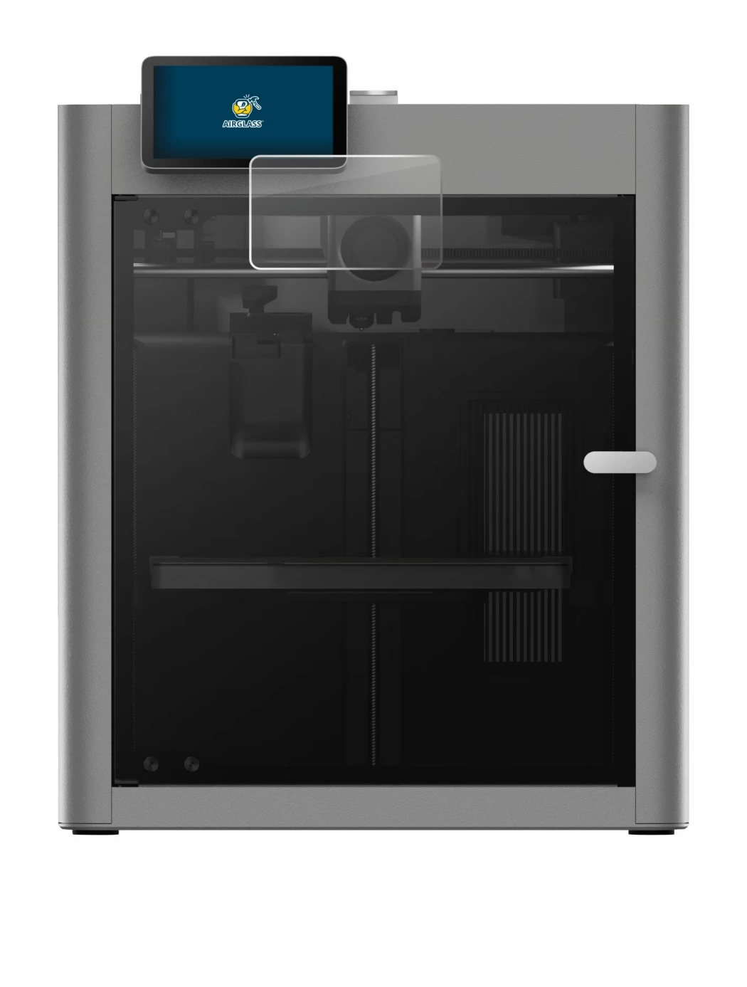 Image de l'appareil Bambu Lab P2S 3D Printer avec une grande variété de protections d'écran.