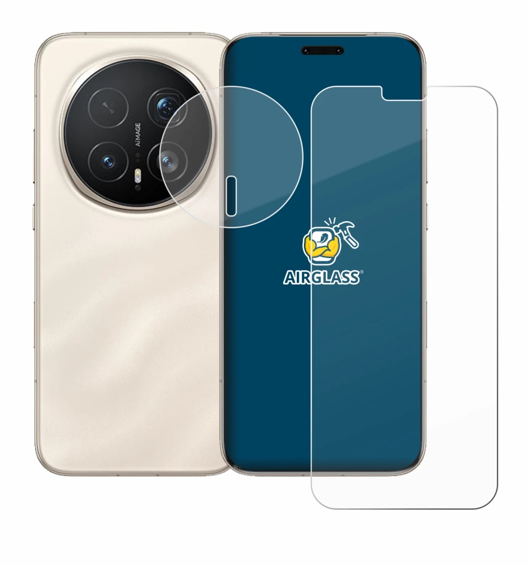 Image de l'appareil Honor Magic 8 Pro (Avant+Caméra) avec une grande variété de protections d'écran.