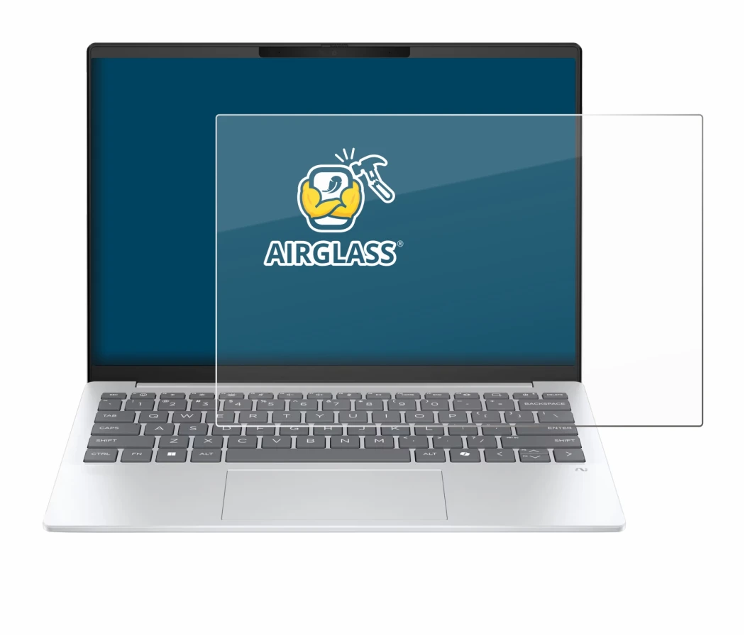 Image de l'appareil HP OmniBook 7 Aero 13 avec une grande variété de protections d'écran.