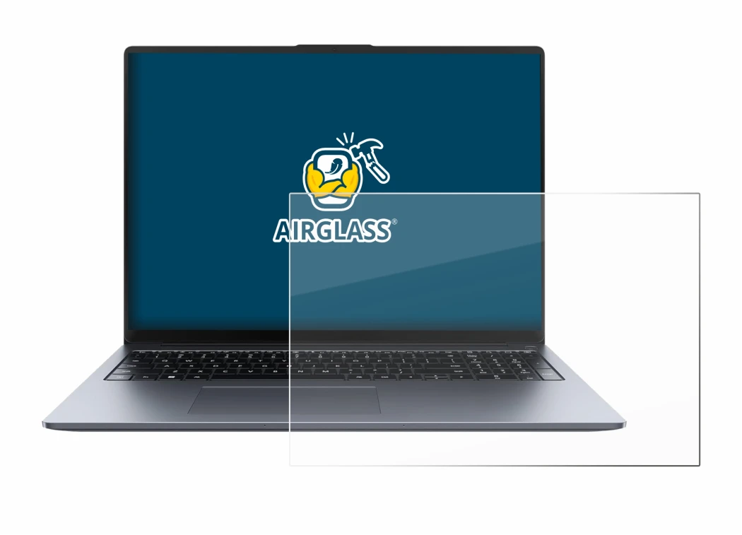 Image de l'appareil Huawei MateBook D 16 2024 avec une grande variété de protections d'écran.