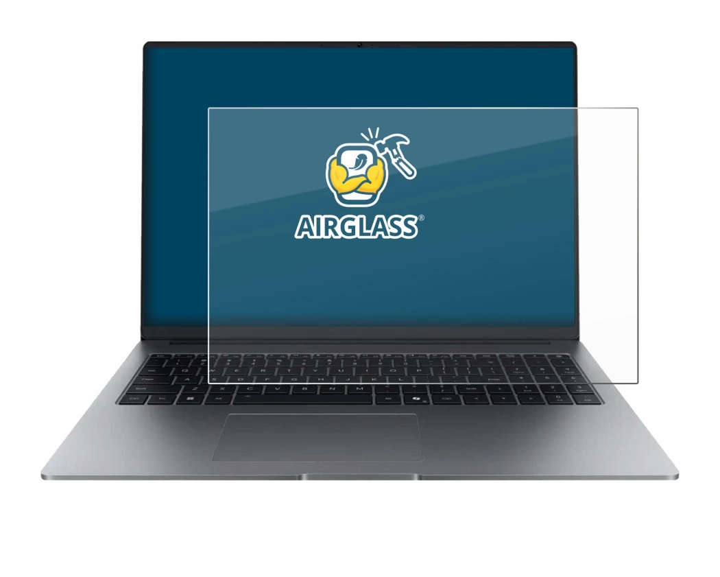 Image de l'appareil Honor MagicBook X16 Plus 2025 avec une grande variété de protections d'écran.