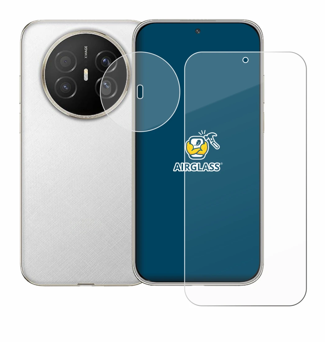Image de l'appareil Huawei Mate 70 Air (Avant+Caméra) avec une grande variété de protections d'écran.